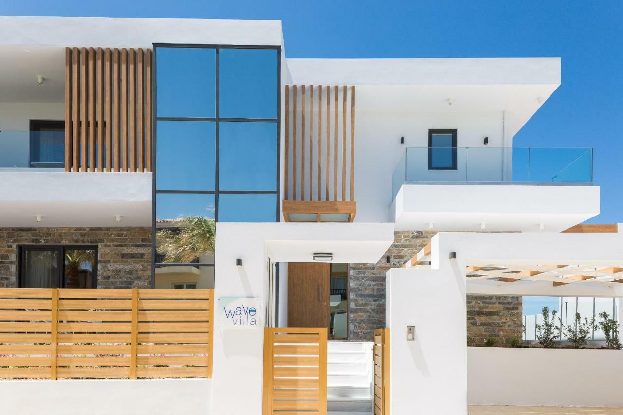 Wave Villa, Beach Front Retreat, By Thinkvilla Panormos  Экстерьер фото