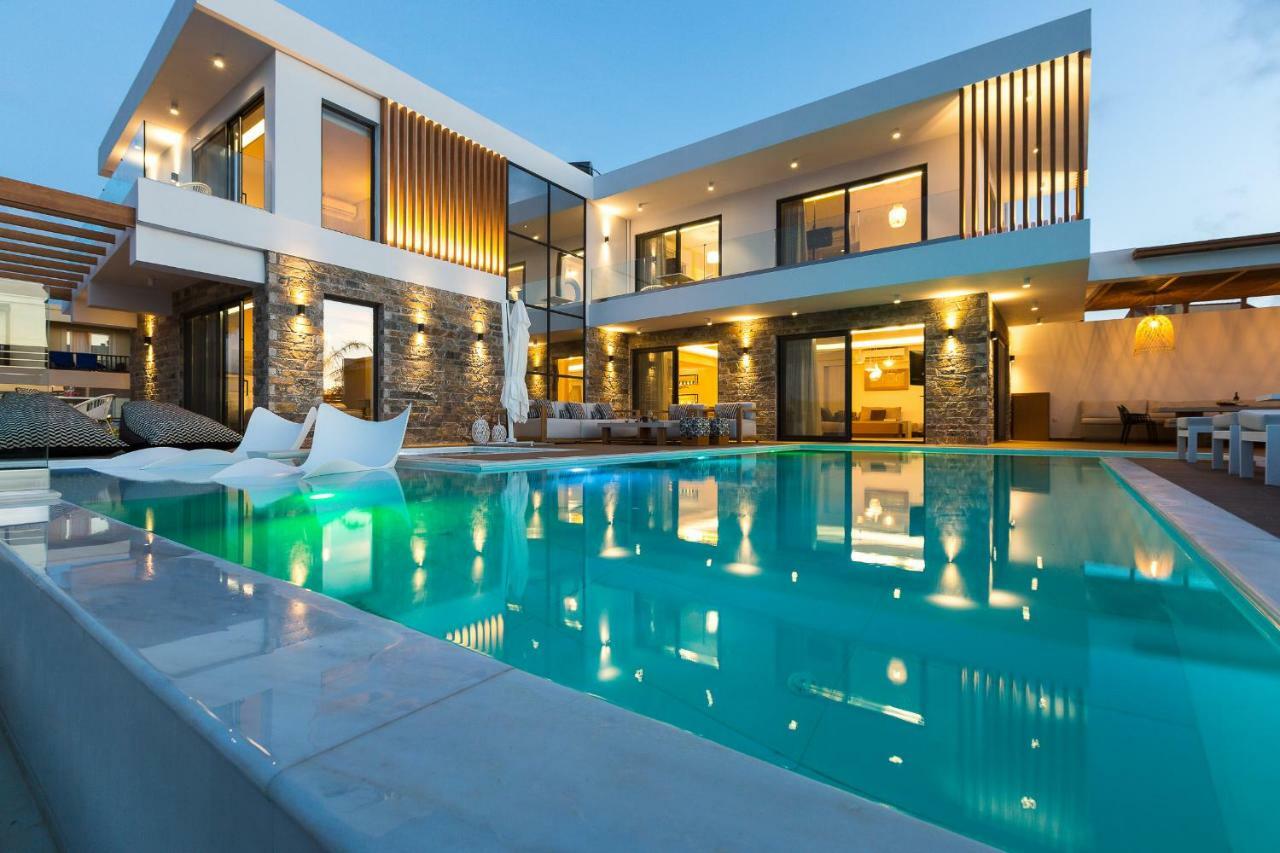 Wave Villa, Beach Front Retreat, By Thinkvilla Panormos  Экстерьер фото