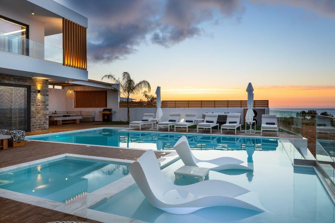 Wave Villa, Beach Front Retreat, By Thinkvilla Panormos  Экстерьер фото
