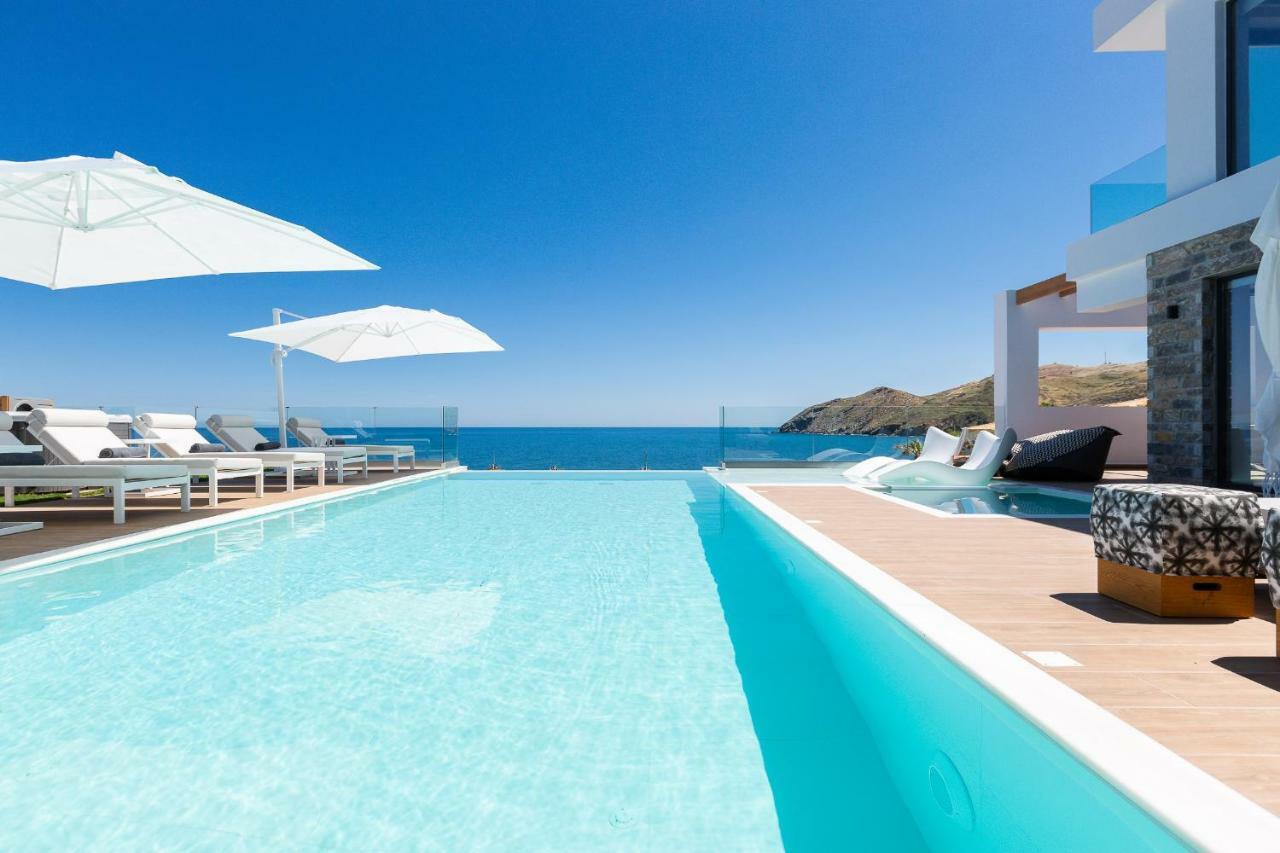 Wave Villa, Beach Front Retreat, By Thinkvilla Panormos  Экстерьер фото